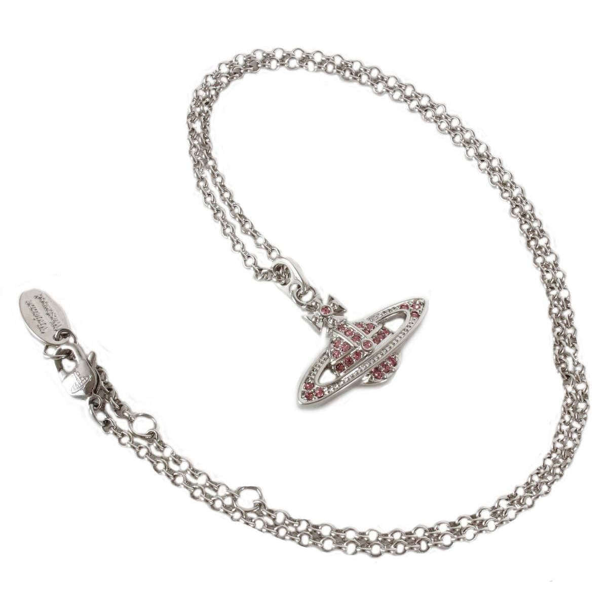 Vivienne Westwood MINI RELIEF PENDANT UNISEX - Necklace - silver