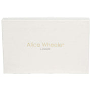 Alice Wheeler London Beige Bow Card Holder and Key Ring Gift Set