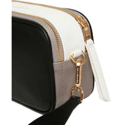 Alice Wheeler London Black Pimlico Honeycomb Tricolour Cross Body Bag