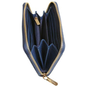 Alice Wheeler London Navy Bromley Purse