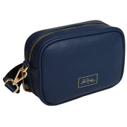 Alice Wheeler London Navy Mini Mayfair Camera Crossbody Bag