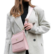 Alice Wheeler London Pink Bloomsbury Cross Body Bag