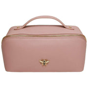 Alice Wheeler London Pink Luxury Travel Train Case