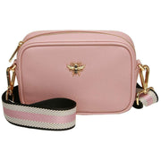 Alice Wheeler London Pink Mini Mayfair Camera Cross Body Bag