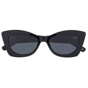 Botaniq Black Chunky Butterfly Sunglasses