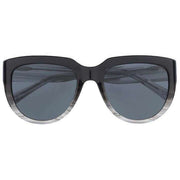 Botaniq Black Retro Round Sunglasses