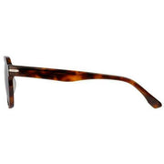 Botaniq Brown Rectangular Double Bridge Sunglasses