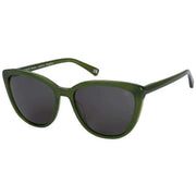 Botaniq Green Sleek Cat Eye Sunglasses