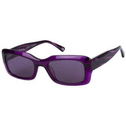 Botaniq Purple Chunky Slim Square Sunglasses