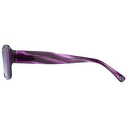 Botaniq Purple Chunky Slim Square Sunglasses