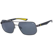 CAT Grey Angled Double Bridge Sunglasses