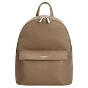 David Jones Beige Front Pocket Backpack