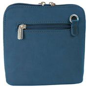 David Jones Blue Small Dome Crossbody Bag