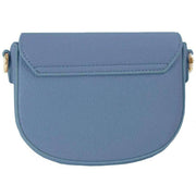 David Jones Blue Small Turnlock Shoulder Bag