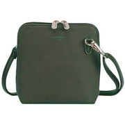 David Jones Green Small Dome Crossbody Bag