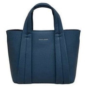 David Jones Navy Large Square Grab Handbag