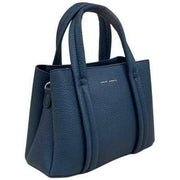 David Jones Navy Medium Square Grab Handbag