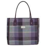 Earth Squared Purple Tweed Tote Bag