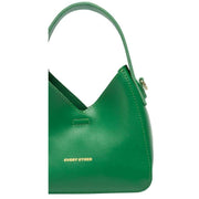 Every Other Green Mini V Crossbody Grab Bag