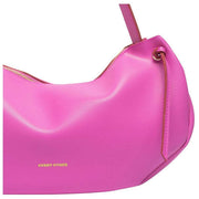 Every Other Pink Tassel Slouch Shoulder Bag