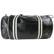 Fred Perry Black Large Classic Barrel Bag