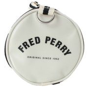 Fred Perry Black Mini Classic Barrel Bag