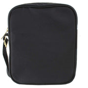 Fred Perry Black Textured Nylon Side Bag