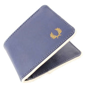 Fred Perry Navy Coated Billfold Wallet