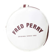 Fred Perry Red Classic Barrel Bag