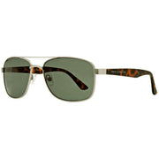 French Connection Brown Metal Navigator Sunglasses