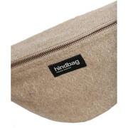 Hindbag Beige Olivia Wool Classic Bum Bag