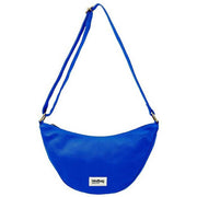 Hindbag Blue Andrea Half Moon Bag