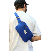 Hindbag Blue Harry Rectangular Bum Bag