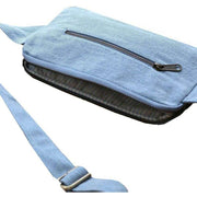 Hindbag Blue Harry Rectangular Bum Bag