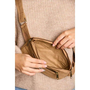 Hindbag Brown Harry Rectangular Bum Bag