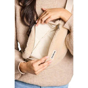 Hindbag Cream Olivia Teddy Classic Bum Bag