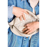 Hindbag Cream Sasha Large Bum Bag