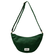 Hindbag Green Andrea Half Moon Bag