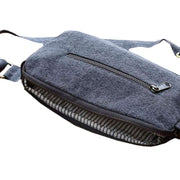 Hindbag Grey Harry Rectangular Bum Bag