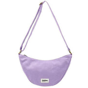 Hindbag Lilac Andrea Half Moon Bag