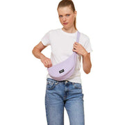 Hindbag Lilac Andrea Half Moon Bag