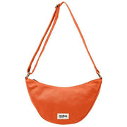 Hindbag Orange Andrea Half Moon Bag