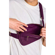 Hindbag Purple Harry Rectangular Bum Bag