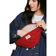 Hindbag Red Olivia Quilted Bum Bag