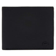 Lacoste Black Medium Classic Bifold Coin Wallet