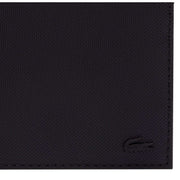 Lacoste Black Medium Classic Bifold Coin Wallet