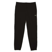 Lacoste Black Organic Cotton Fleece Joggers