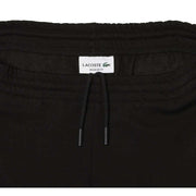 Lacoste Black Organic Cotton Fleece Joggers