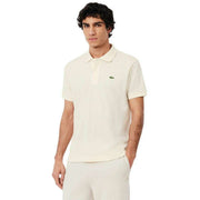 Lacoste Cream Classic Pique Polo