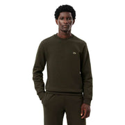 Lacoste Green Organic Brushed Cotton Sweatshirt